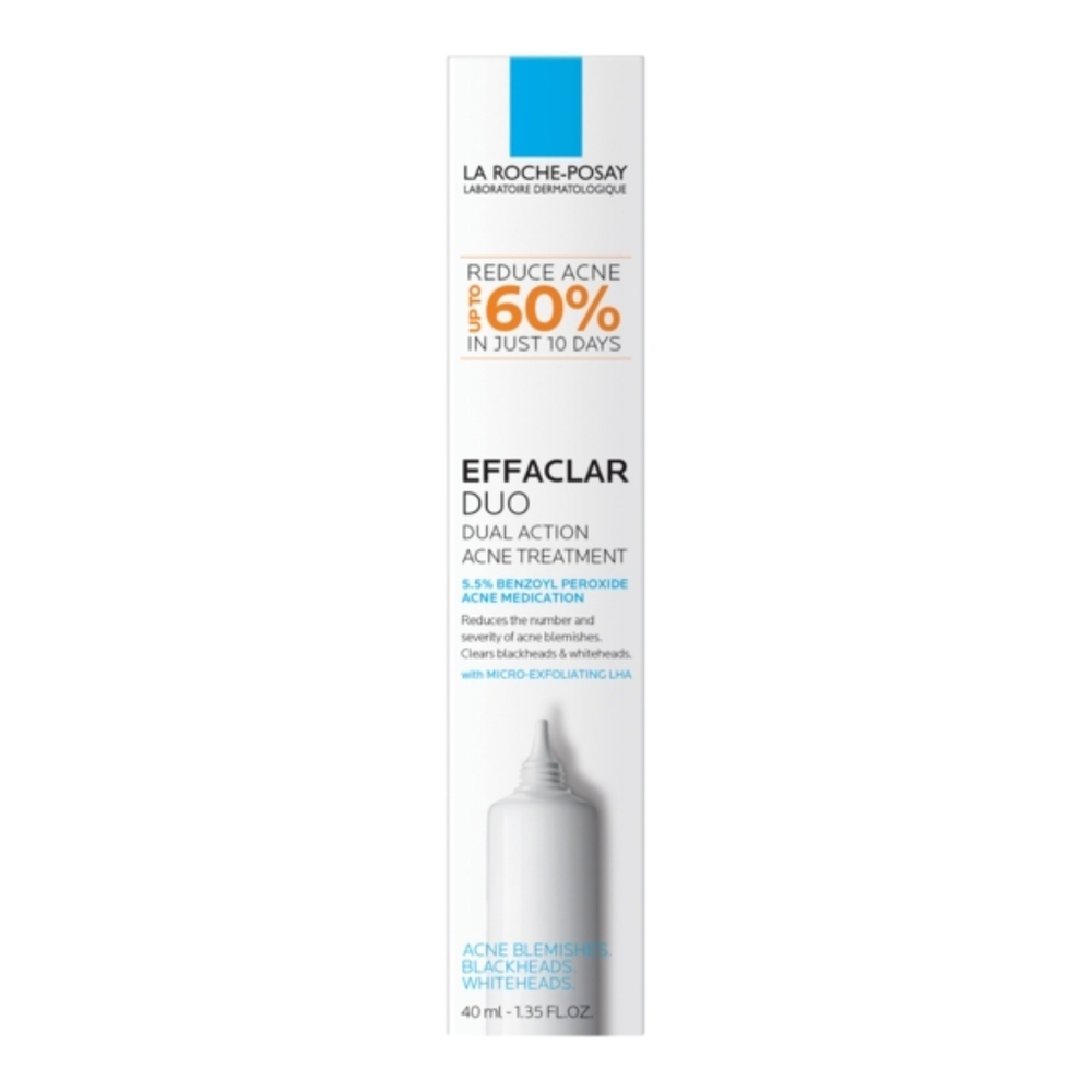 La Roche-Posay Effaclar Duo Dual Action Acne Treatment - White